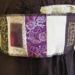 Pocket Belt Patchwork Obi Gypsy Tie Sash..